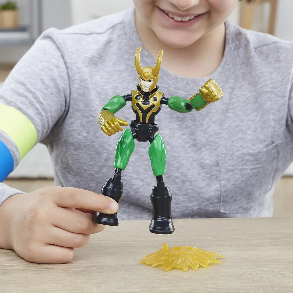 Ігровий набір Hasbro Marvel Avengers Bend and Flex Tour vs Loki  (F0245) - фото 10