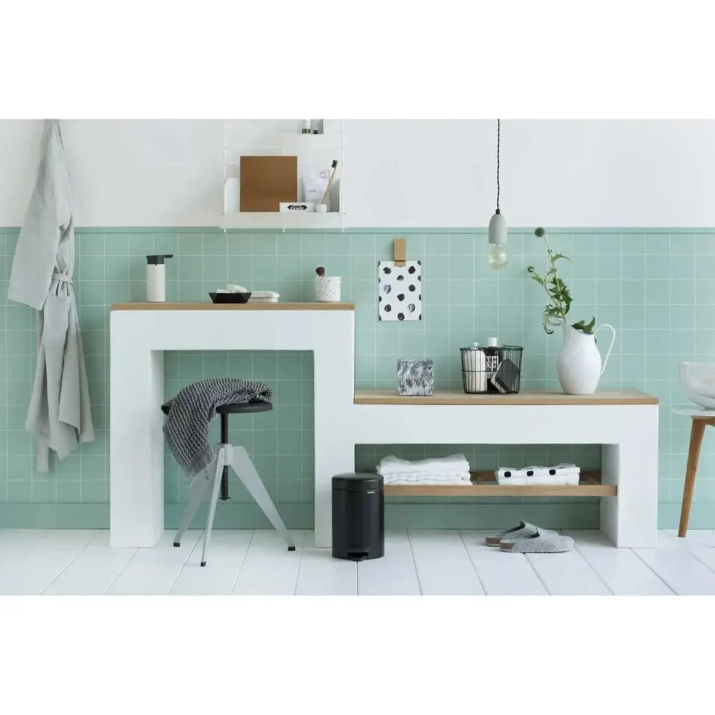 Ведро для мусора Brabantia Pedal Bin черное 3 л (113321) - фото 6