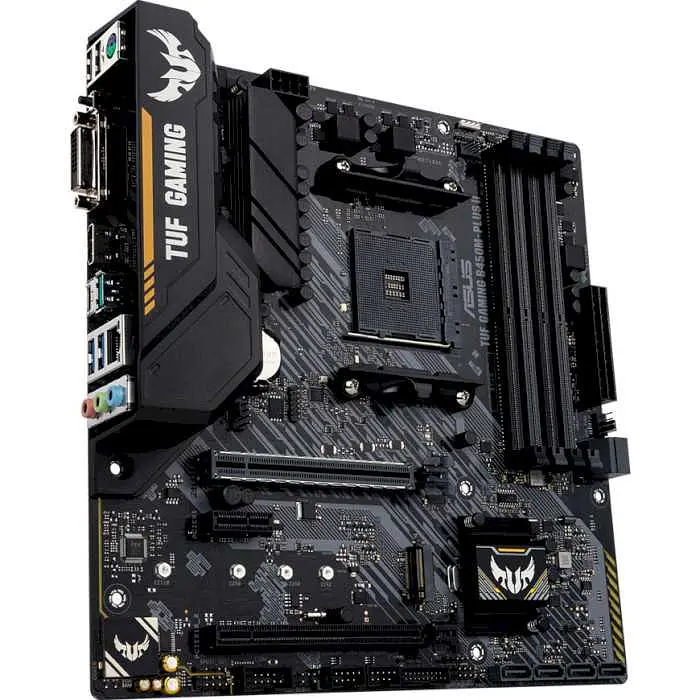 Материнська плата ASUS TUF Gaming B450M-Plus II (TUF GAMING B450M-PLUS II) (Socket AM4, AMD B450, Micro-ATX) - фото 3