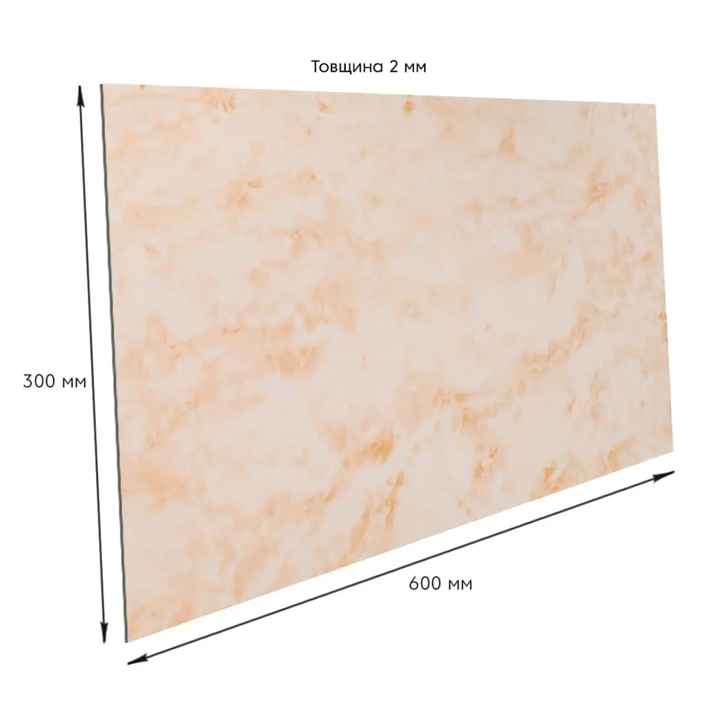 Самоклеюча стінова PET плитка 600x300x2mm (D) SW-00002324 - фото 3