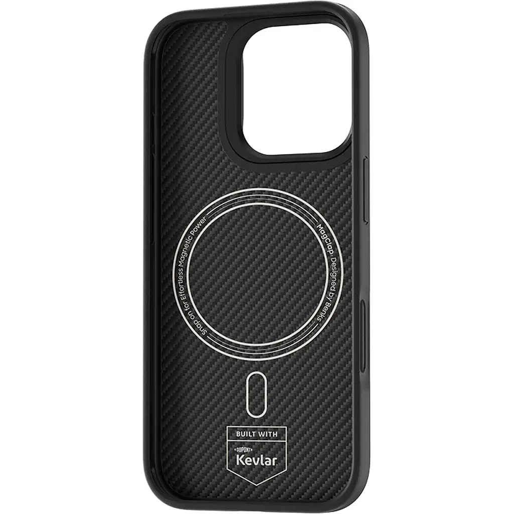 Чохол Benks Montage ArmorPro Kevlar Case 600D/1500D MagSafe для Apple iPhone 16 Pro Black (6948005905071) [117768] - фото 3