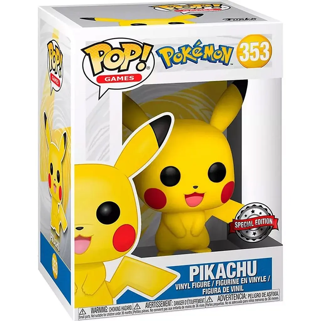 Фігурка Funko Pop! Pokemon: Пікачу 9.6см (31528) [118087] - фото 3