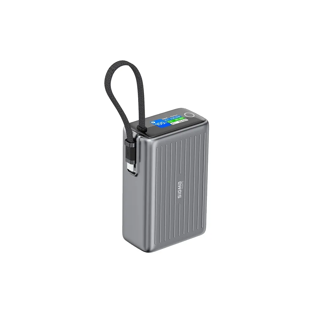 Батарея універсальна Sigma X-power SI25A5QLX 25000mAh, 100W (4827798848715) - фото 2