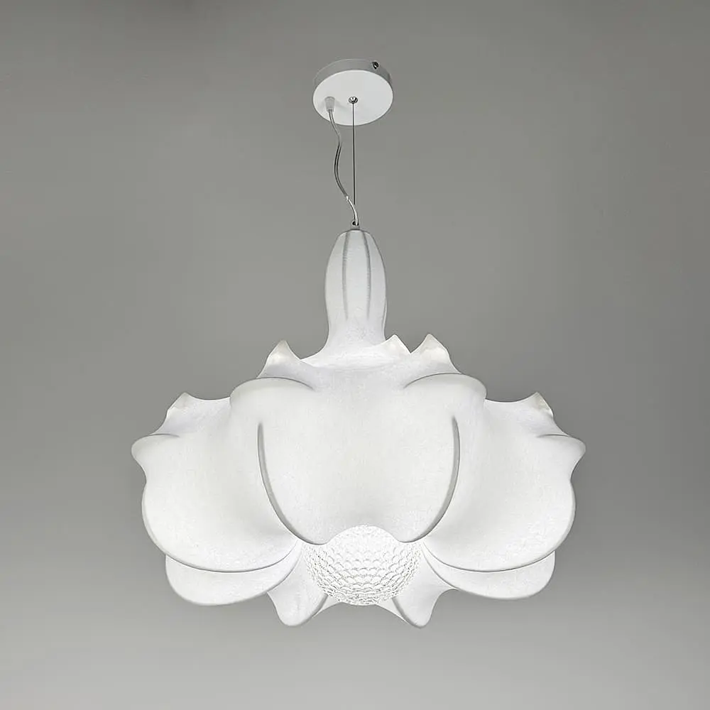 Люстра с белым абажуром 55х60 см | Ст. PLP 03-600 Line F - фото 5