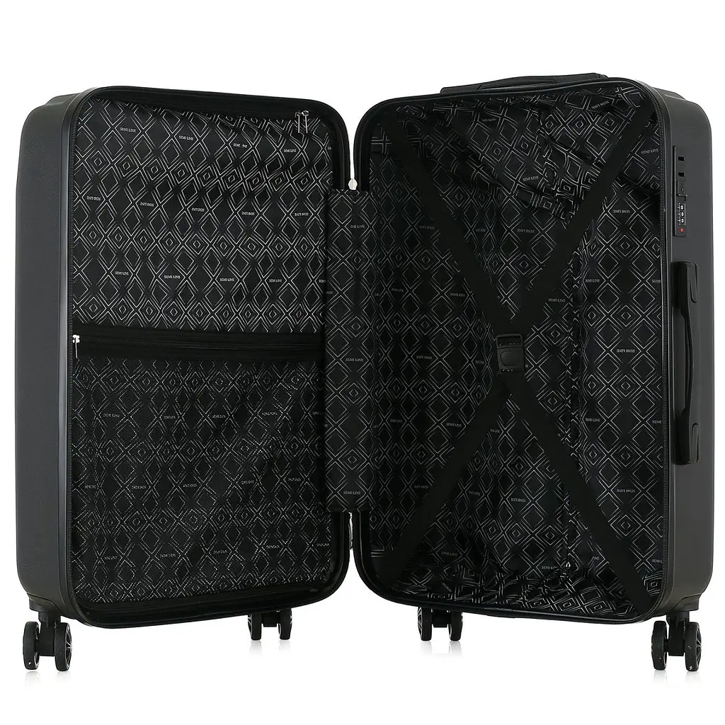 Валіза Semi Line 24" (M) Black (T5984-4) - фото 6