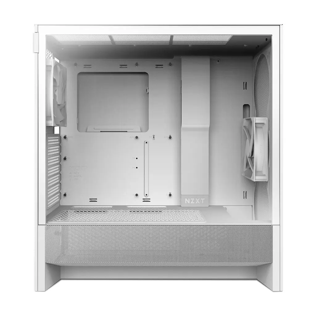 Корпус для ПК NZXT H5 Flow Compact All White (CC-H52FW-01) - фото 6