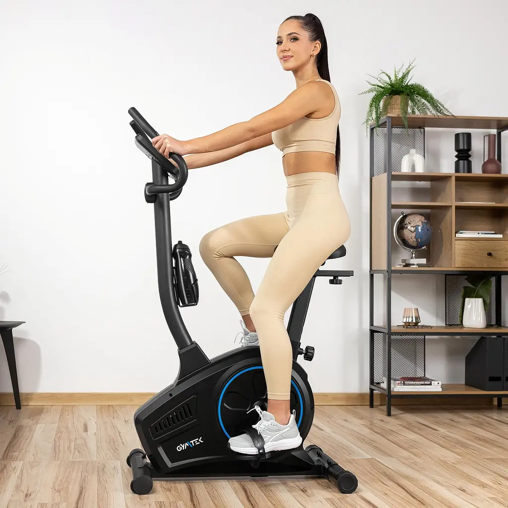 Велотренажер Gymtek XB2000 електромагнітний синій - фото 2