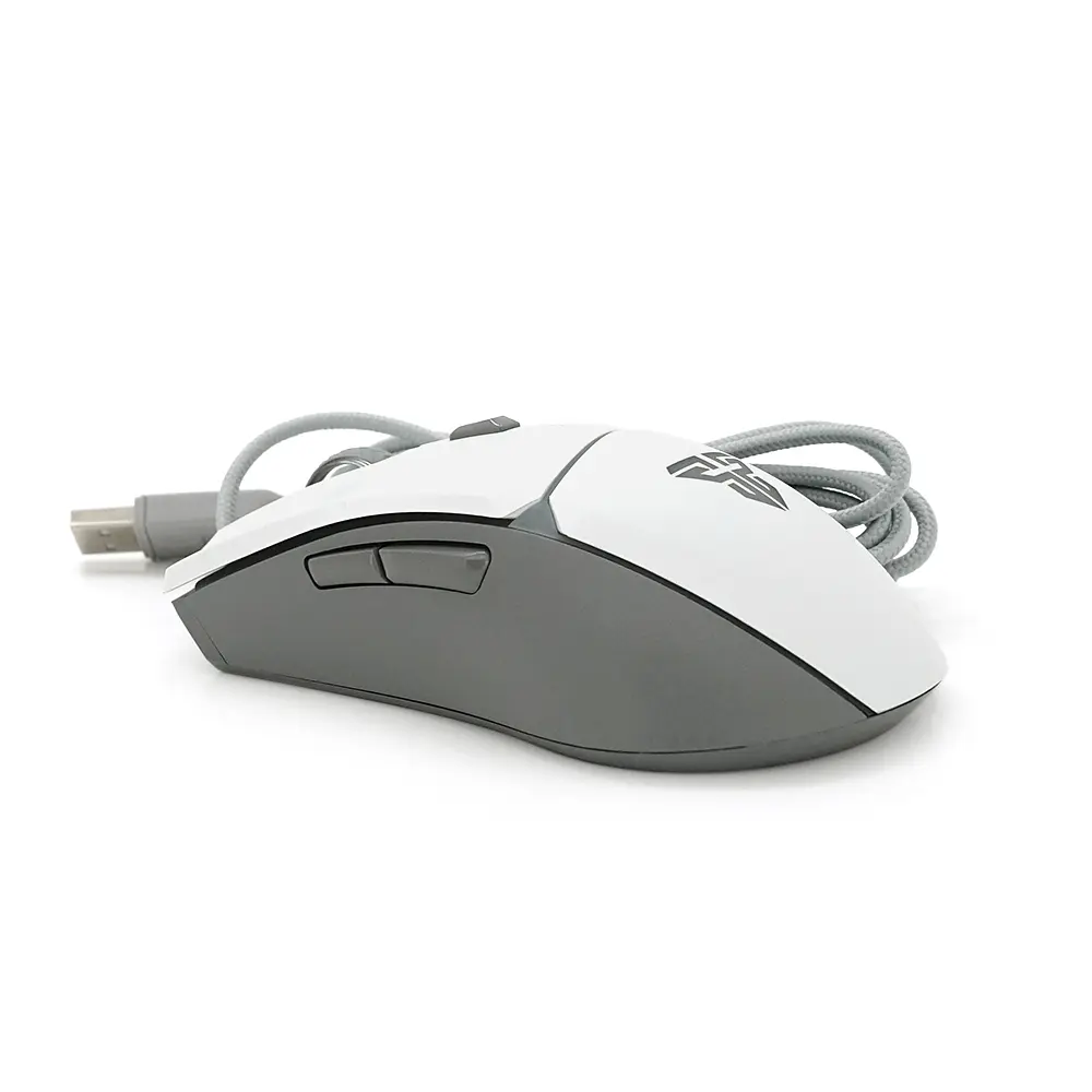 Ігрова миша провідна CRYPTO VX7 SPACE EDITION, 6 кнопок, 200-8000 DPI, Led Lighting RGB, 1,8м, Windows XP/Vista/Win7/8/10/11 Mac OS X, White, BOX - фото 7