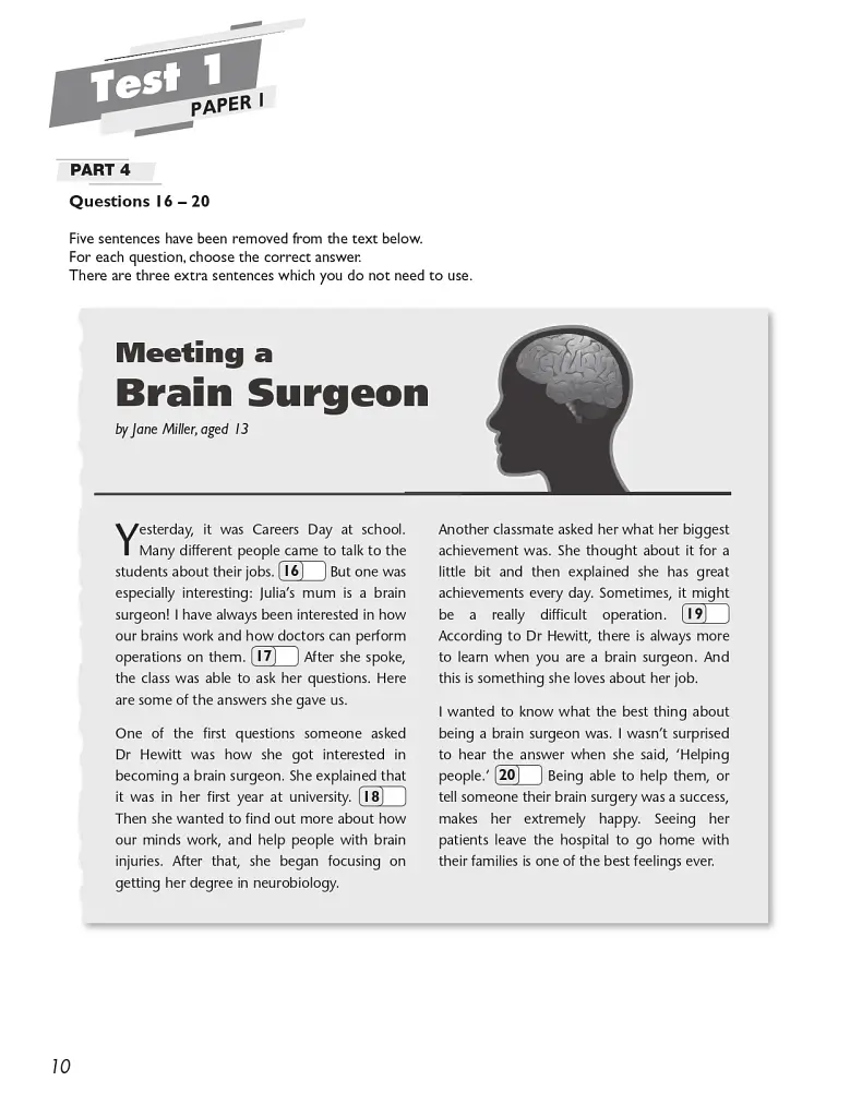Practice Tests. B1 Preliminary. Student's Book - фото 9