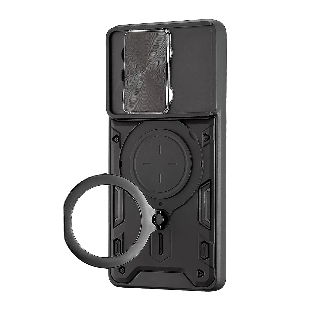 Чохол Full Protection JS Magnetic Xiaomi Redmi Note 13 Pro 4G/Poco M6 Pro 4G Black - фото 3