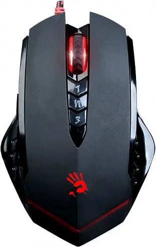 Миша A4Tech Bloody V8M USB black - фото 4