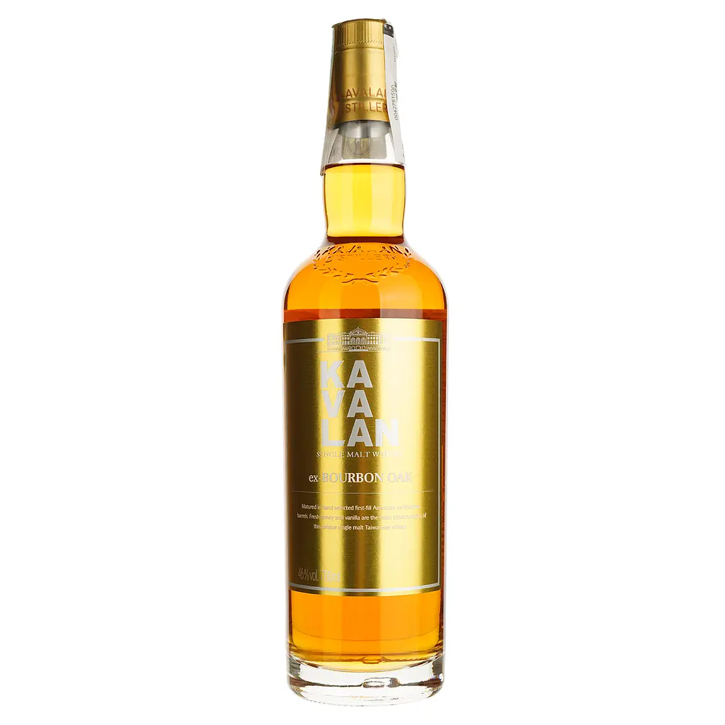 Віскі Kavalan Ex-Bourbon Oak Single Malt Taiwan Whisky, в подарунковій упаковці, 46%, 0.7 л - фото 2