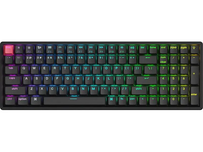 Клавіатура Keychron K4 V3 Super Red Black (K4X-J1)