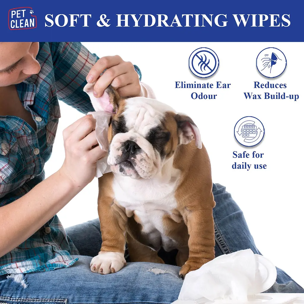Салфетки влажные Pet Clean Eye & Ear Wipes для гигиены глаз и ушей домашних животных 50 шт. - фото 4