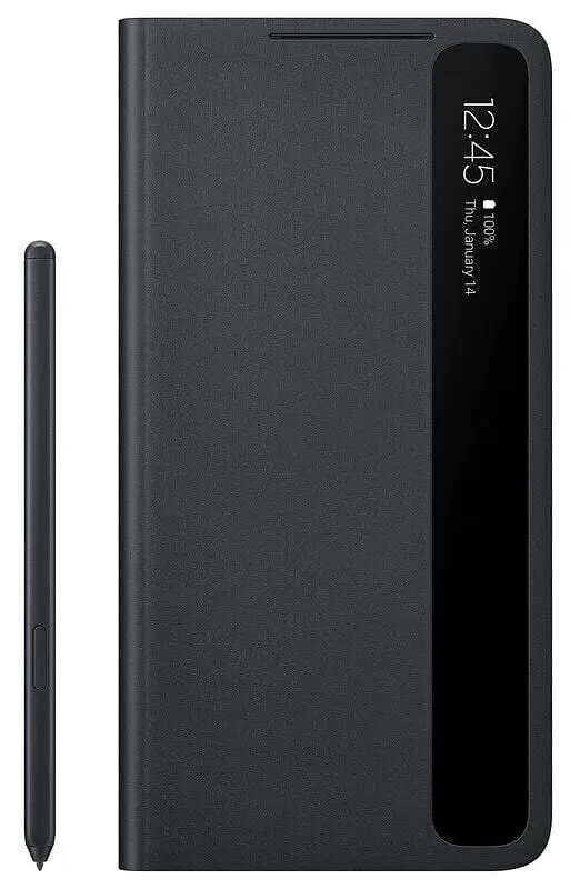 Чохол-книжка Smart Clear View Cover with S Pen для Samsung Galaxy S21 Ultra (G998) (EF-ZG99PCBEGRU) Black