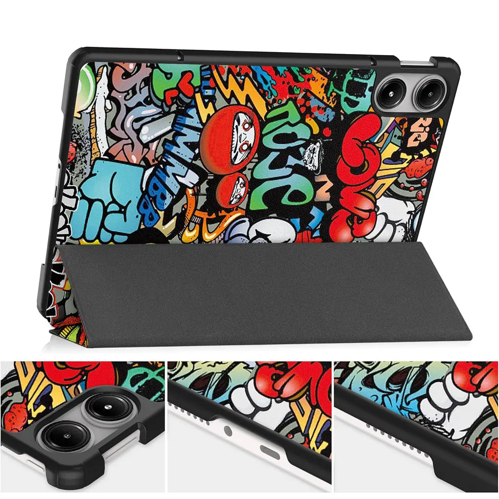 Чохол до планшета BeCover Smart Case Xiaomi Redmi Pad Pro 12.1'' Graffiti (711308) - фото 5