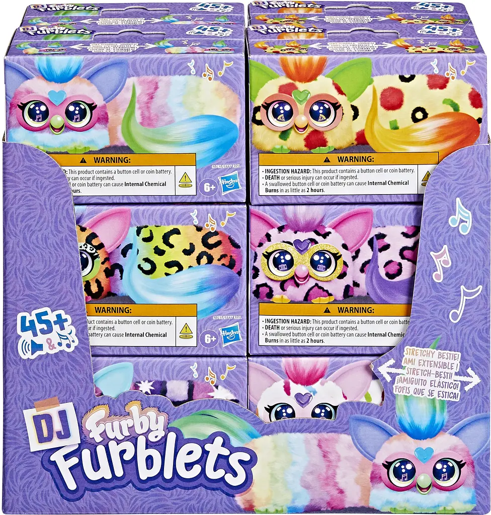 Игрушка интерактивная Hasbro Furby DJ Furblets Dis-Co-Dazz Mini Electronic Plush (G1780) - фото 13