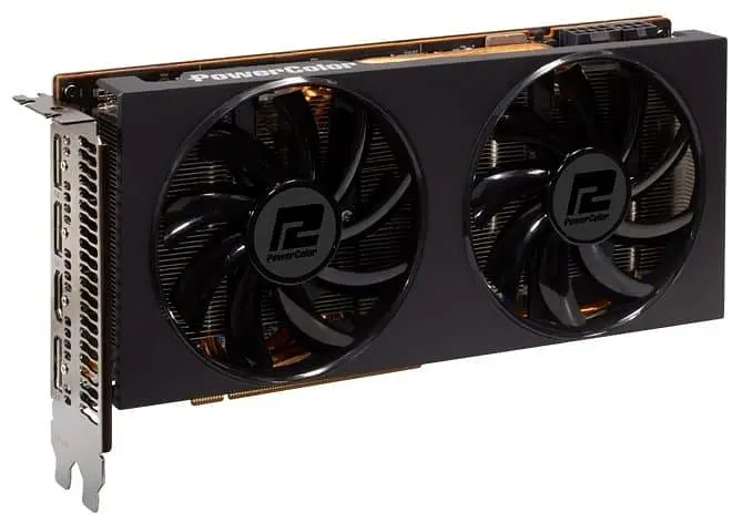 Видеокарта PowerColor AMD Radeon RX 5700 XT 8Gb (AXRX 5700XT 8GBD6-3DH) (GDDR6, 256 bit, PCI-E v4.0 x16) Б/у - фото 3