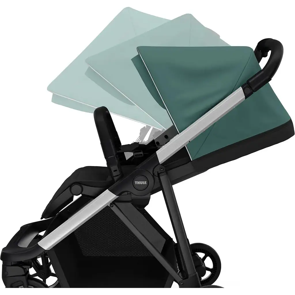 Детская коляска Thule Shine Mallard Aluminum/Mallard Green [11400201] [107662] - фото 4