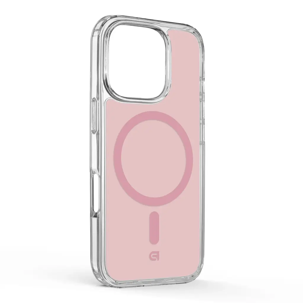 Чехол ArmorStandart Clear Hybrid MagCase для Apple iPhone 16 Pro Pink - фото 2