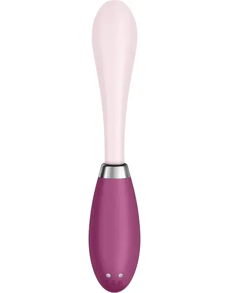 Вібратор Satisfyer G-Spot Flex 3 для точки G, 19.5х3.3 см червоний - фото 4