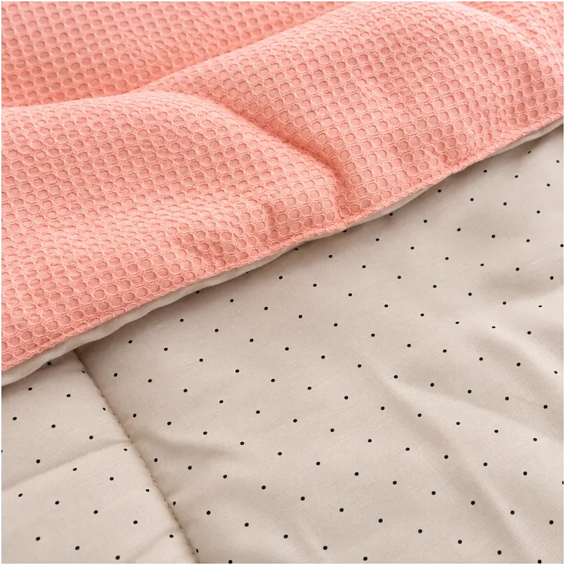 Плед дитячий MirSon Poplin Waffle Giraffe 110х140 см (2200013892472)