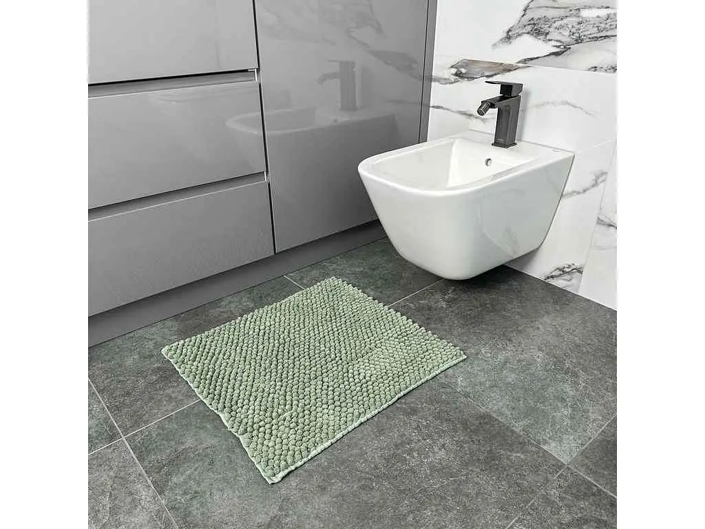 Килимок DARIANA 55*50см нефрит для ванних кімнат Ананас