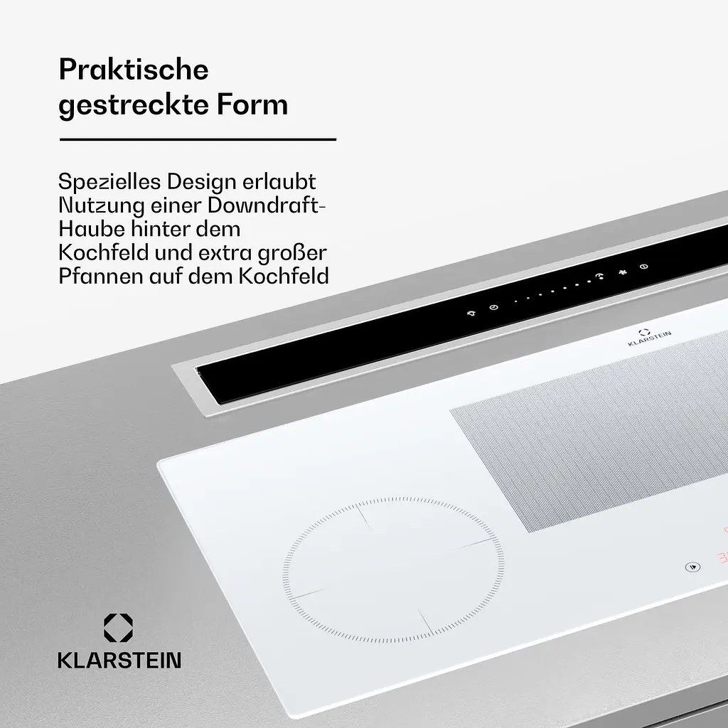 Індукційна варильна поверхня Klarstein Delicatessa 90 Slim Hybrid (10045613) - фото 6