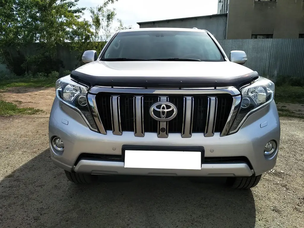 Дефлектор капоту мухобійка Toyota Land Cruiser Prado 150 2013-2017 (STOLCP1312) - фото 2