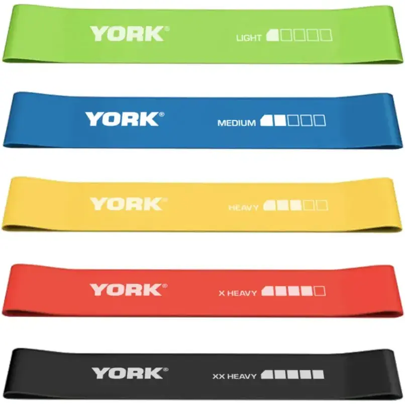 Набор резинок для фитнеса York Fitness 5 шт. - фото 3