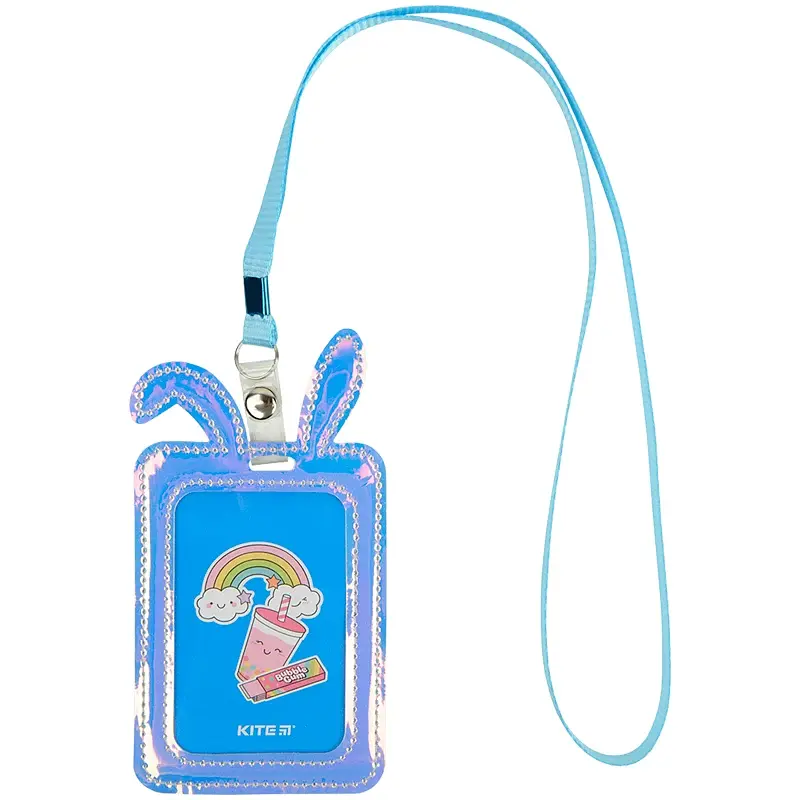Бейдж Kite Bunny з голографічним ефектом фіолетовий (K22-449-01) - фото 2