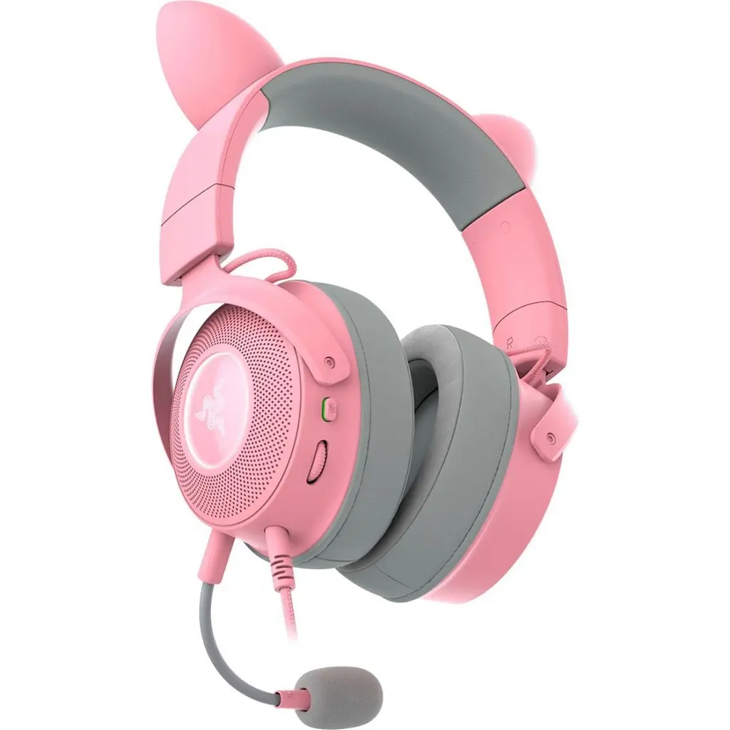 Ігрові навушники Razer Kraken Kitty V2 PRO Quartz (RZ04-04510200-R3M1) [121917] - фото 6