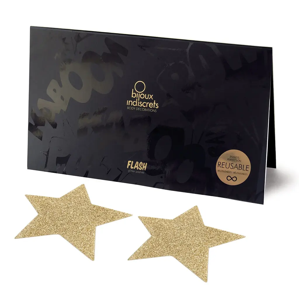 Пестіс - стікіні Bijoux Indiscrets - Flash Star Gold Bijoux Indiscrets B0135; SO2340 92256