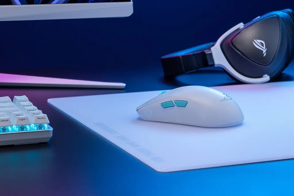 Миша бездротова Asus ROG Harpe Ace Aim Lab Edition Білий (90MP02W0-BMUA10) - фото 10
