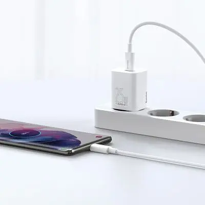 Зарядний пристрій Baseus Super Si Quick Charger 1C White (CCSP020102) - фото 7