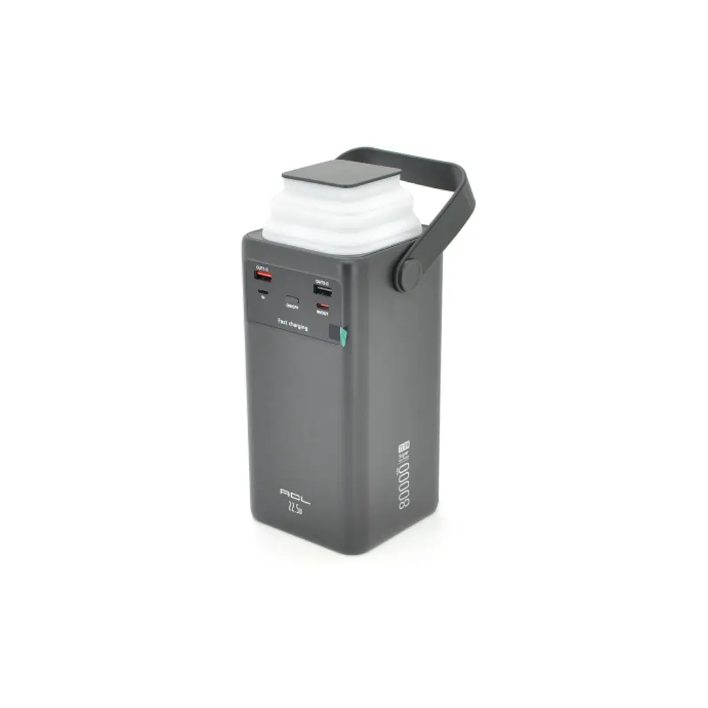 Батарея універсальна ACL 80000mAh, 22.5W, USB/Micro/Type-C/Lighting, Flashlight (PW-152) - фото 2