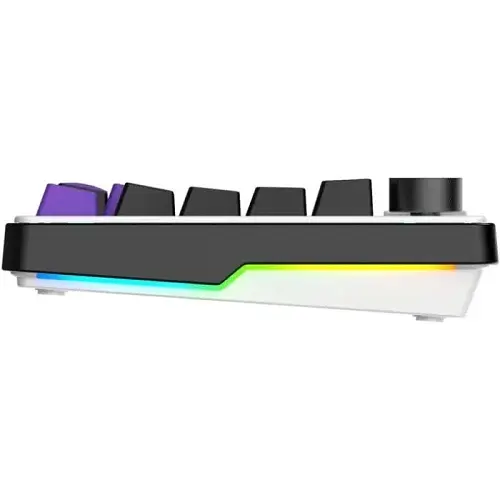 Клавіатура Hator Hellyberry HK75, White/Violet, USB, механічна (перемикачі Hellyberry Linear), формат 75% (82 кнопки), RGB підсвічування з індивідуальним налаштуванням кожної кнопки, UA/EN - фото 6