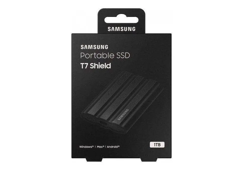 SSD накопичувач Samsung T7 Shield 1 TB Black (MU-PE1T0S) - фото 5