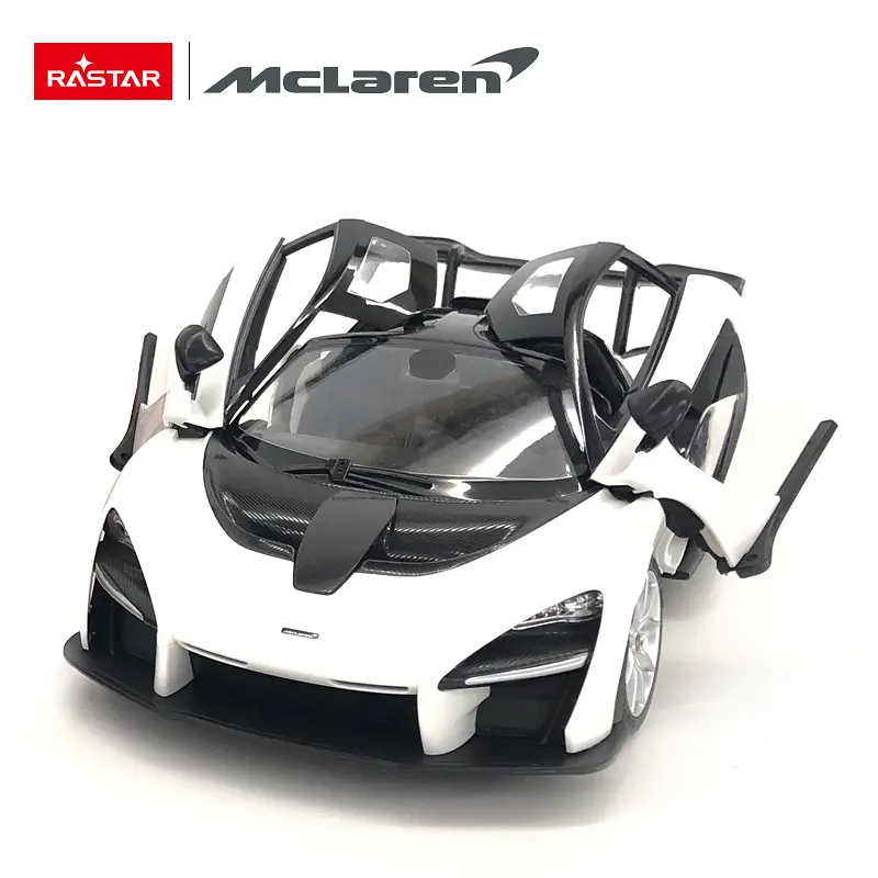 Машинка McLaren Senna белая RASTAR модель 1:14 Автомобиль на дистанционном управлении + пульт 2,4 ГГц - фото 5