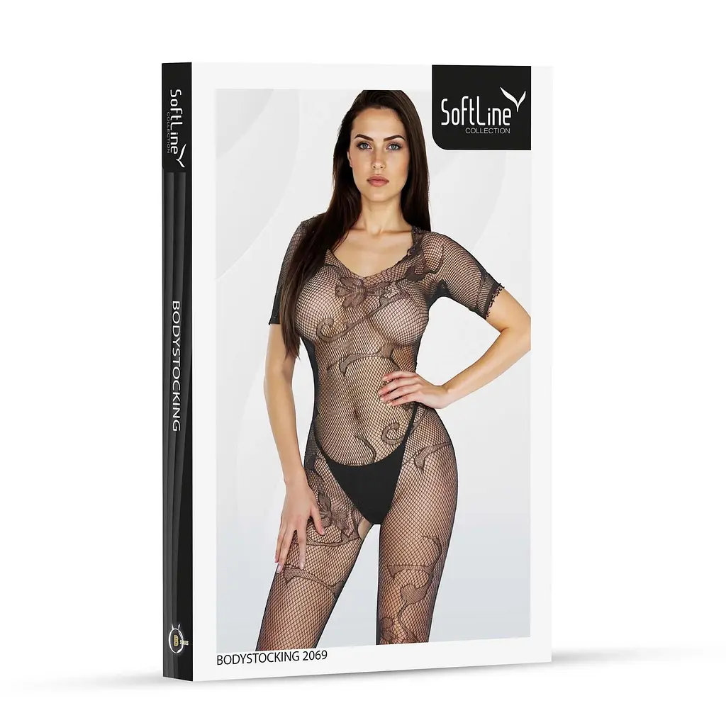 Бодістокінг SoftLine 2069, One Size (чорний) - фото 4