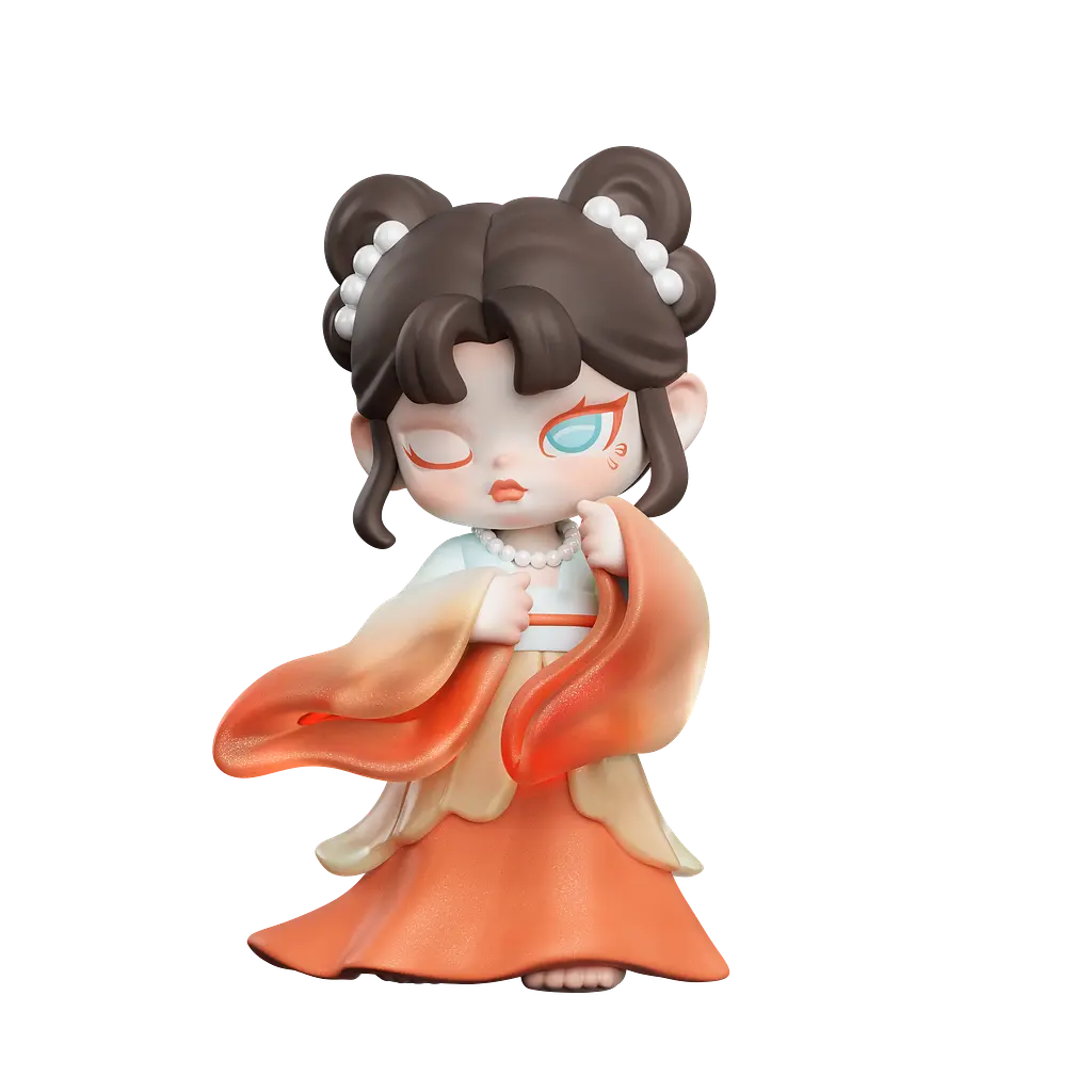 Коллекционная фигурка 10/10 Toys TNT Anita Mountains and Seas Have Spirits Mystery Box (ANM-AEXA) - фото 9