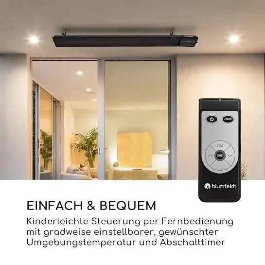 Інфрачервоний обігрівач Blumfeldt Cosmic Beam Plus (10031977) - фото 5