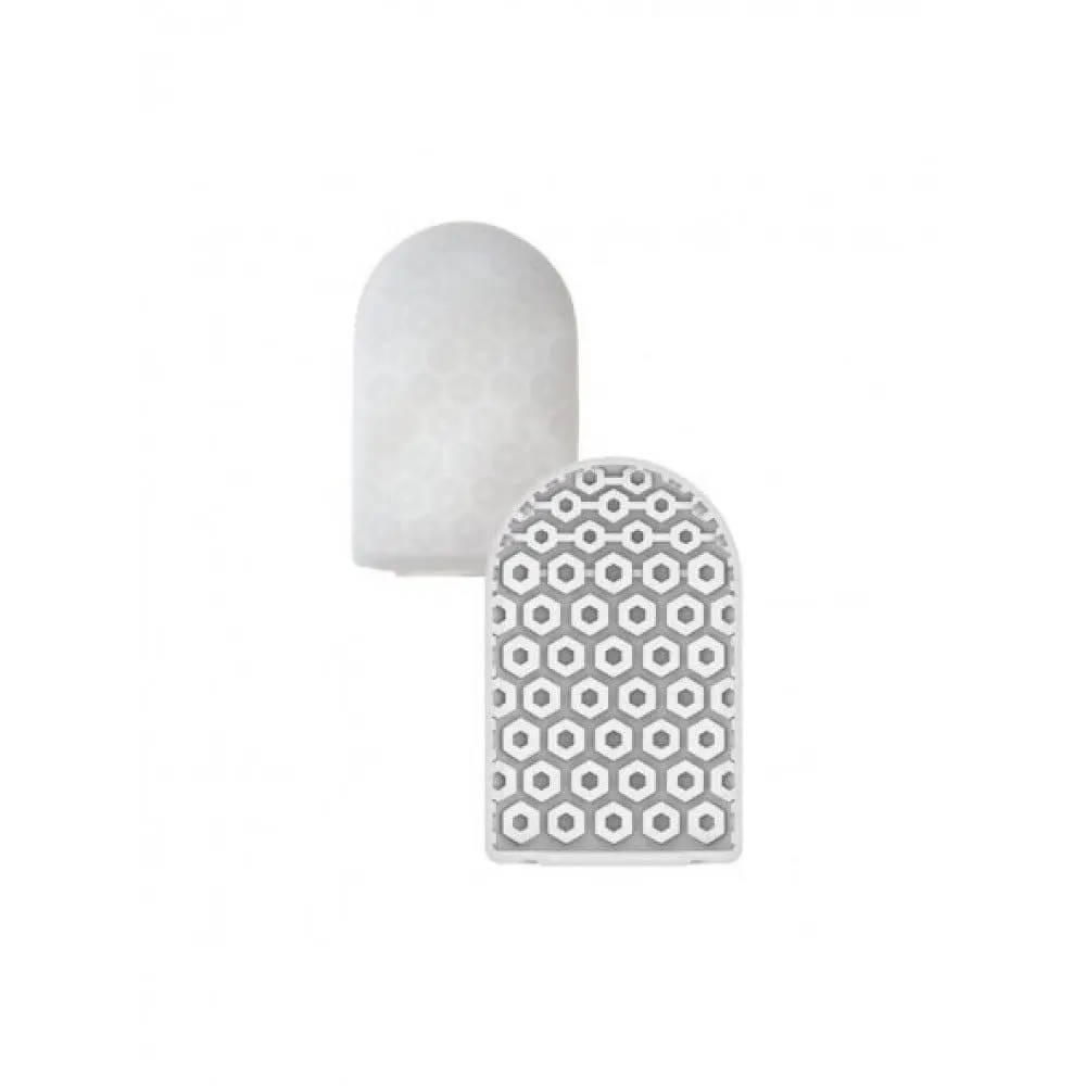 Кишеньковий міні-мастурбатор Tenga Pocket Hexa-Brick, 7.5х5.5 см (помаранчевий) - фото 5
