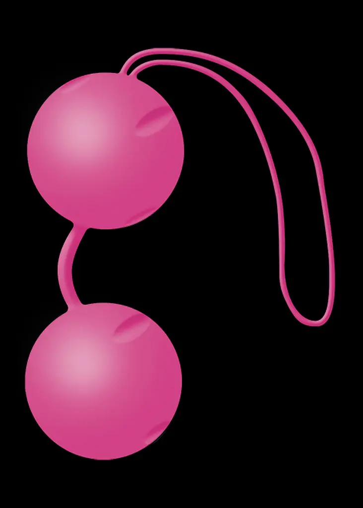 Вагінальні кульки Joyballs Trend, 3.5 см, рожевий - фото 3