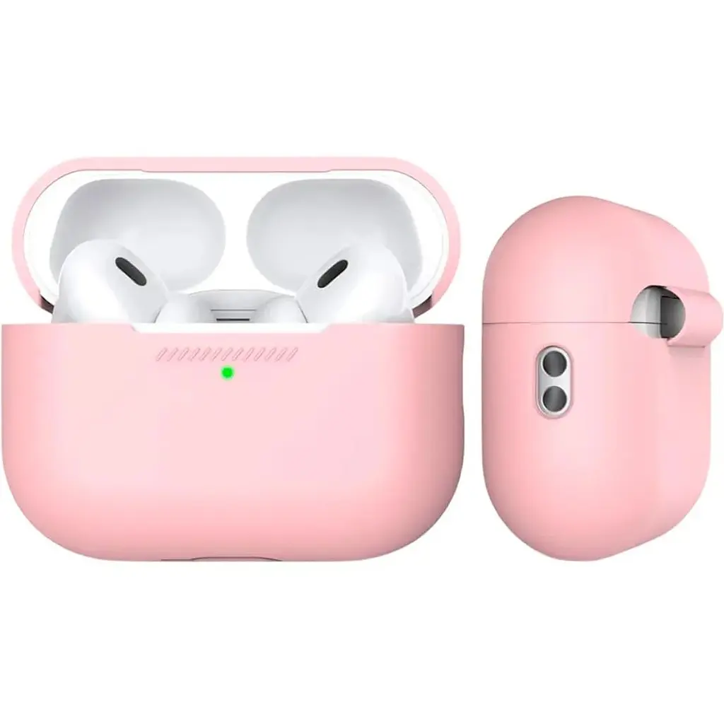 Чехол AhaStyle Colorful Silicone Case для AirPods Pro 2 Pink [CP-187-2-C-PK] [133841] - фото 2