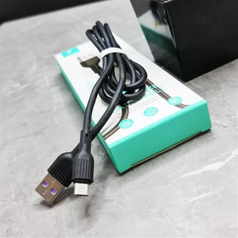 Кабель SkyDolphin S03V USB - micro USB (M/M), 1 м, Чорний (USB-000420) - фото 2