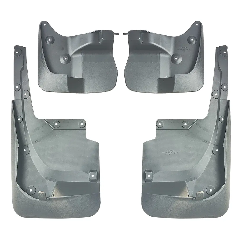 Бризковики для Toyota Land Cruiser FJ 200 2007-2015 З Порогами Комплект 4 шт - фото 4