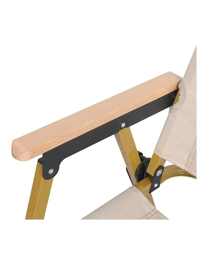 Складний стілець Market Union зі спинкою 60х51х45 см бежевий (1004589) - фото 4