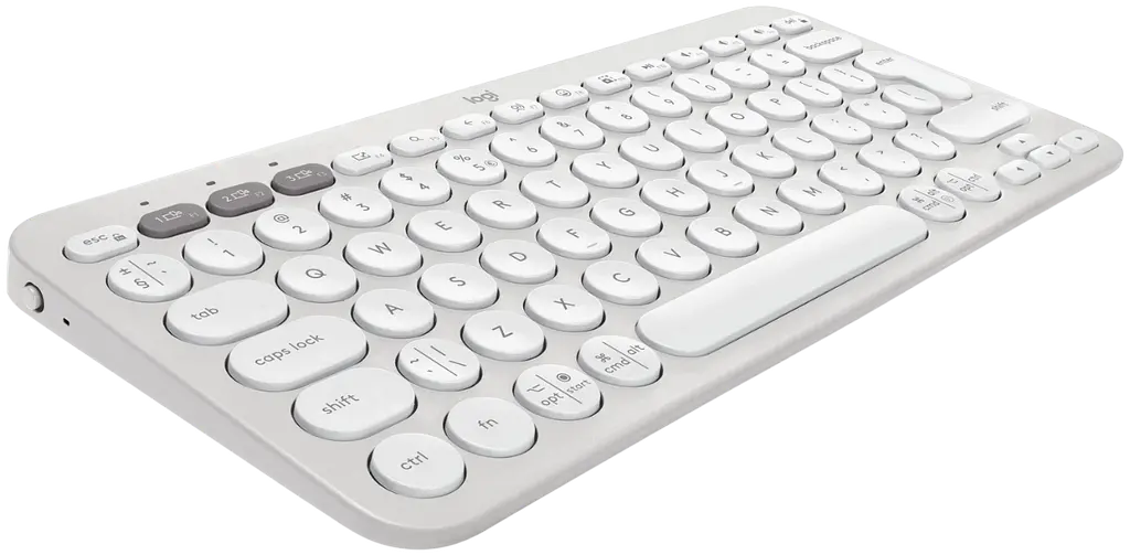 Клавіатура Logitech Pebble Keys 2 K380s White (920-011852) - фото 2