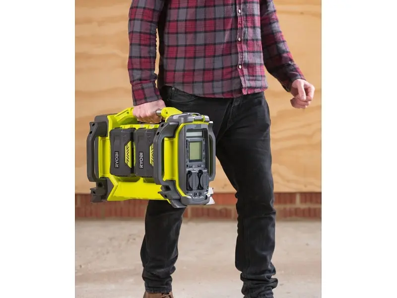 Преобразователь DC-AC (аккумуляторный инвертор) Ryobi RY36BI1800A-0 - фото 5